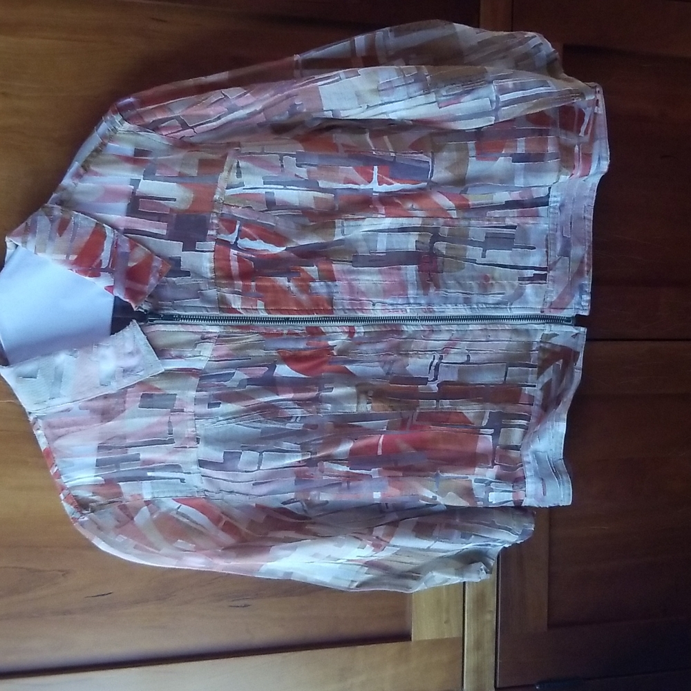 Rayon and cotton Cold Water Creek jacket in size PL